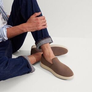 Rothy's The Ravello Slip On Sneaker 9 US Portobello Brown Knit